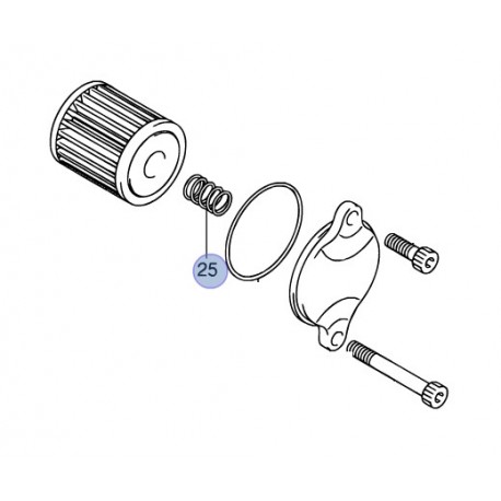 Road Passion Filtre à Huile De Rechange Pour Honda NSS300A FORZA ABS 279 – Tous 2014–2016/NT700V DEAUVILLE 700 – Tous Les Modèles 2006–2013/NT700VA