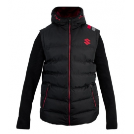 TEAM BLACK QUILTED BODYWARMER