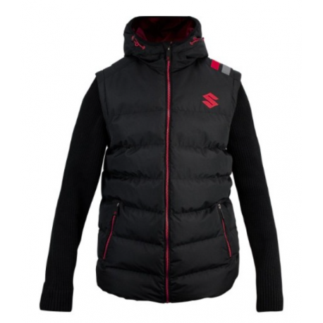 TEAM BLACK QUILTED BODYWARMER