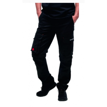 TEAM BLACK ZIP OFF CARGO PANTS