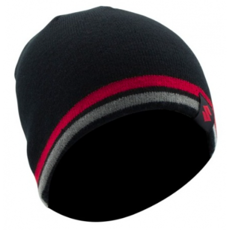 TEAM BLACK BEANIE REVERSIBLE