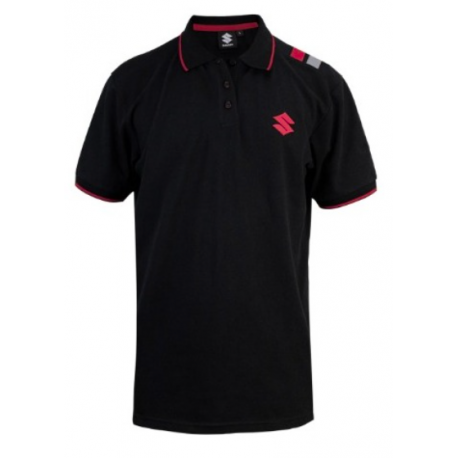 TEAM BLACK POLO SHIRT LADIES