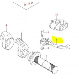 LEVIER DE FREIN RM-Z250/450 12-13