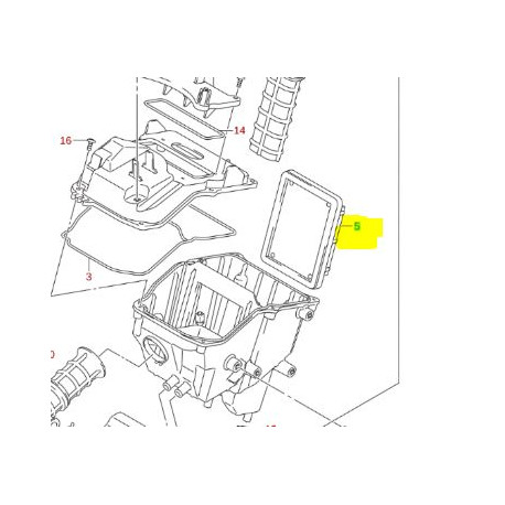 FILTRE AIR 125 GSX-R / GSX-S